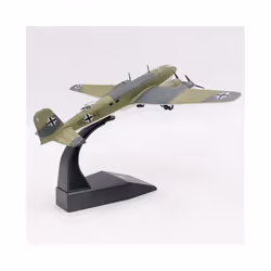 Diecast 1/144 Scale World War II FW200 Military Transport Aircraft Alloy - A