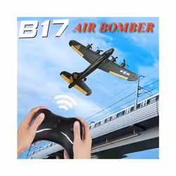 RC Airplane FX817 B17 Aircraft Remote Control Plane Fixed-Wing 2.4GHz - China, With 1 battery