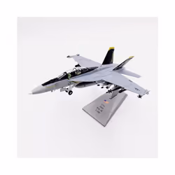1/100 Scale Model Toys F18 Grumman Tomcat F/A-18F Pirate Flag Fighter - a