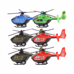 6pcs Back Airplane Back Vehicle Pull Back Planes Toys For Kids 3- 5 Airplanes - As Shown