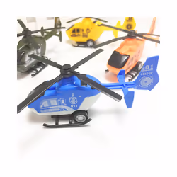 6pcs Back Airplane Back Vehicle Pull Back Planes Toys For Kids 3- 5 Airplanes - As Shown