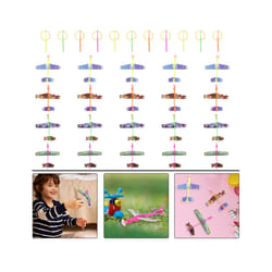 Simulator Plane Flying Toys Airplane Interactive Planes Outdoor Elastic - Random Color