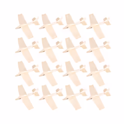Brain Teaser Kids Birthday Gift Assembly Project Plane Model Blank Airplane - As Shown