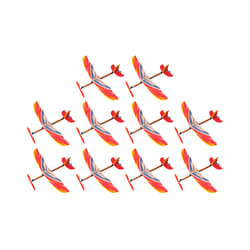 Fighter Glider Planes Model Handmade Airplane Toy Aircraft Toys Rubber - Random Color