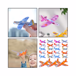 32 Pcs Foam Airplanes Toy Classroom Toys Eva Kids Educational Plaything - Random Color
