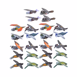 Kids Educational Plaything Airplane Party Decorations Gliders Planes Foams - Random Color