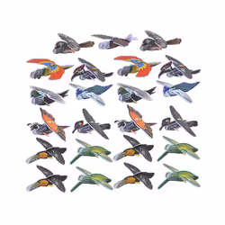 25 Pcs Toys For Kids Toy Outdoor Plaything Foams Kids Eva Airplane Gliders - Random Color