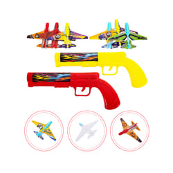 Foams Airplanes Model Catapult Bubble Plane Kids Toys Airplane Model Gifts - Random Color