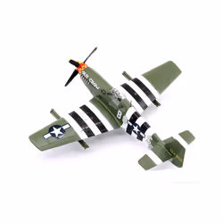 1/72 Scale American P-51B Mustang Fighter P51 Model Diecast Collection - A