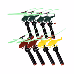 Pull Line Airplane Toy Outdoor Kids Flying Toys Interactive Professional - Random Color