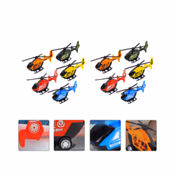 10 Pcs Helicopter Toy Practical Airplanes Toys Outdoor Balance Children - Random Color