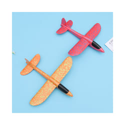 3pcs Airplane Toys Flying Glider Plane Throwing Model Aircraft Outdoor - Assorted Color