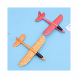 3pcs Airplane Toys Flying Glider Plane Throwing Model Aircraft Outdoor - Assorted Color