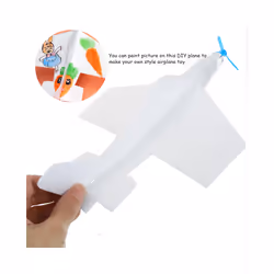 Outside Toys For Boys Foam Gyroplane Classroom Toys Kids Gliders Planes - White