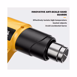 Hot Air Gun LCD Temperatures Adjustable Mini Heat Gun Thermal Blower Shrink - 110V US Plug