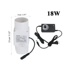 2inch 50mm Duct Ventilation Fan Exhaust Fan for Dog Pet House Kitchen - 18W