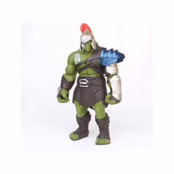 35cm Big Size Avengers Marvel Thor 3 Ragnarok Hands Moveable Hammer Battle Axe Gladiator Hulk BJD Action Figure Model Toy - with weapon
