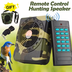 E67 35W Hunting Decoy Calls Electronic Bird Caller Camouflage Outdoor Electric Hunting Decoy Speaker MP3 Speaker Remote Controller Kit