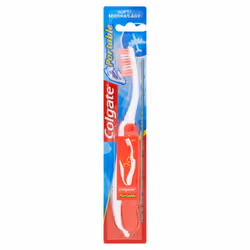 Colgate Portable Soft Toothbrushes (Pack of 4) Assorted Colours