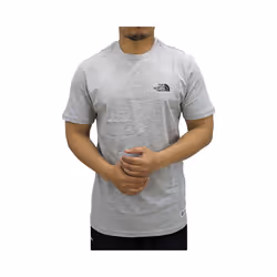 The North Face 009015 Mens Graphic T Shirts - Grey, S