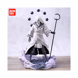 Naruto Shippuden GK Anime Figure Six Paths Model Uchiha Madara Action Figure 28cm PVC Statue Collectible Kids Toys Gifts
