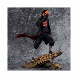 Naruto Anime Figure 26cm Obito Uchiha Tobi Head Changeable Action Figurine Pvc Statue Model Desktop Decoration Toy Gift For Kid