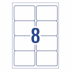 Avery 938207 printer label White Self-adhesive printer label