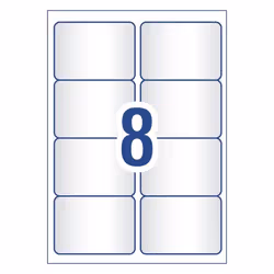 Avery 959052 printer label Transparent Self-adhesive printer label