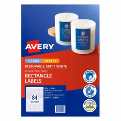 Avery 959053 printer label White Self-adhesive printer label