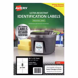 Avery 959243 printer label White Self-adhesive printer label