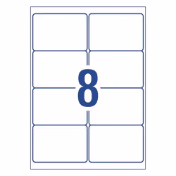 Avery 959243 printer label White Self-adhesive printer label