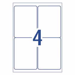 Avery 959030 printer label White Self-adhesive printer label