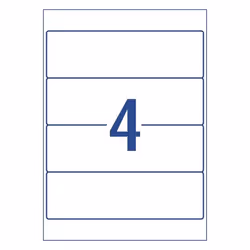 Avery 959035 printer label White Self-adhesive printer label