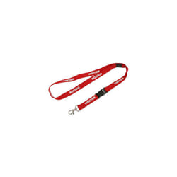 Rexel Printed Lanyard (5pk) (Visitor Red)