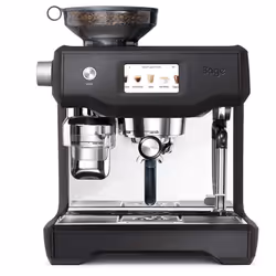 Sage Oracle Touch, Espresso machine, 2.5 L, Coffee beans, Built-in grinder, 2400 W, Black, Stainless steel