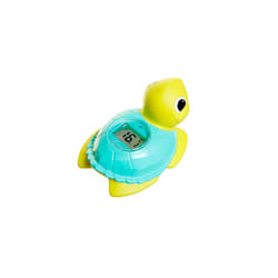 Room & Bath Thermometer - BPA Free - Accurate Temperature Gauge (Turtle)