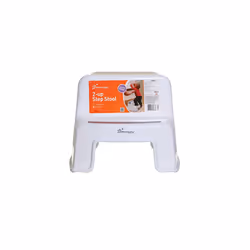 2-UP Step Stool - Toddlers Stool - Slip Resistant - Grey - Model G687