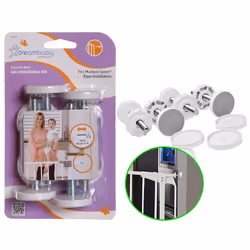 Baby Stair Gate Pressure Mounted Bolt Replacement Kit, Spare Safety Gate Screws 8mm Spindle Rods Suitable for All Dreambaby A ...