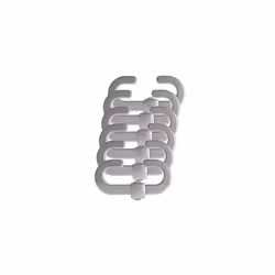 Secure -A-Lock - Cabinet Handles & Knobs Safety Locks - Child Proof Sliding Cupboards Door Lock - 6 Pack - Silver - Model F11 ...