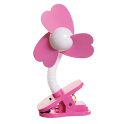 Dreambaby Clip-on Fan - White/Pink