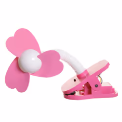 Dreambaby Clip-on Fan - White/Pink