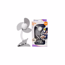 Stroller Fan Soft Plastic Fin and Free Standing Adjustable Clip-On Fan | Foldable and Portable Strollerbuddy Fan with Flexibl ...