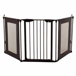Denver Adapta Baby Safety Gate - Fits Opening from 85.5-200cm Wide & 74cm Tall - Suitable Barrier for Stairs, Irregular Openi ...