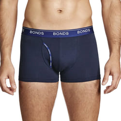 Bonds Navy Mens Guyfront Trunks Briefs Boxer Shorts Comfy Undies Underwear MZVJ JGP Navy100 - 2XL