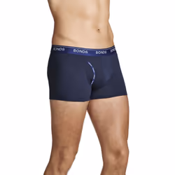 Bonds Navy Mens Guyfront Trunks Briefs Boxer Shorts Comfy Undies Underwear MZVJ JGP Navy100 - 2XL