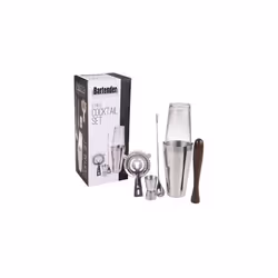 Bartender Stainless Steel Cocktail Set (5-Piece)