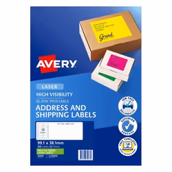 Avery 35937 printer label Green Self-adhesive printer label