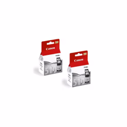 New sealed Twinpack PG-510 Canon Black Printer Ink Cartridges for Canon Pixma iP2700 iP2702 MP240 MP250 MP252 MP260 MP270 MP2 ...