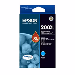 Epson C13T201292, High (XL) Yield, Cyan, 200 pages