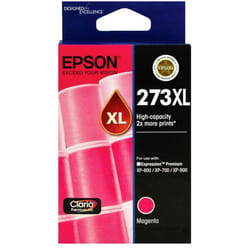 GENUINE Original Epson 273XL Magenta Ink Cartridge High Capacity Claria T275392
